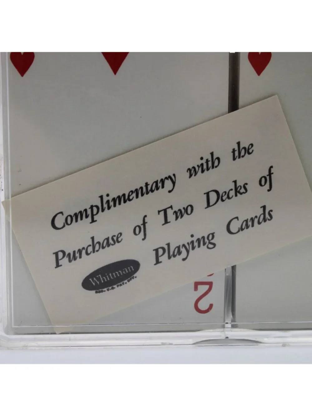 Whitman Plastic Coated Playing Cards Antique Car Automobiles Orange Green Set